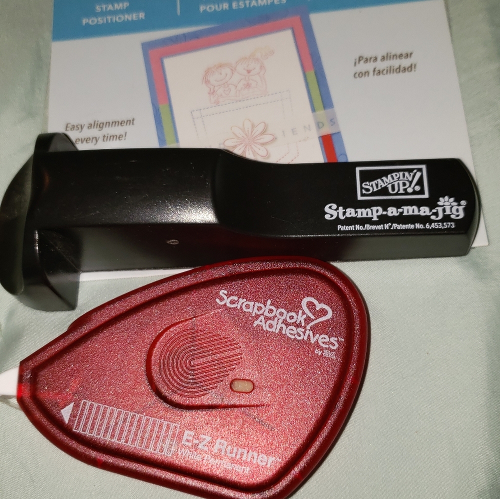 Stampin Up stam a jig & Magnets